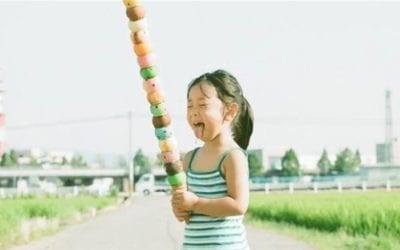 Childhood Smiles With Giant Props