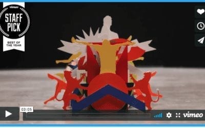 Incredible Paper Stop Motion Video