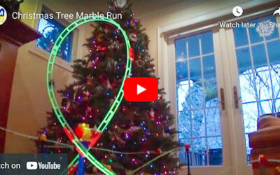 Christmas Marble Run