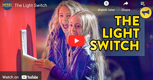 Giant Light Switch Surprise