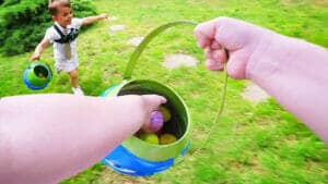 Hilarious Toddler Egg Hunt