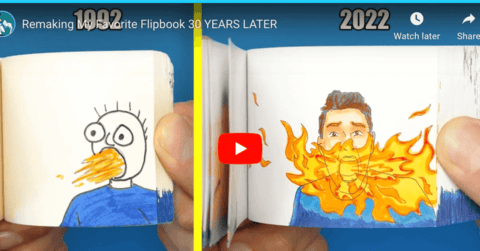 Amazing Flipbook Stop-motion