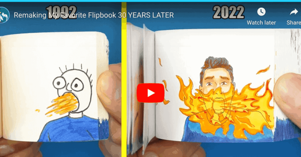 Amazing Flipbook Stop-motion