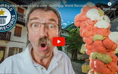 Most Scoops On An Ice-Cream Cone