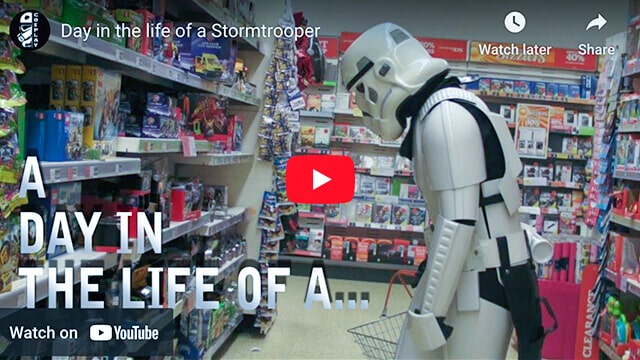 Retired Stormtrooper Parody