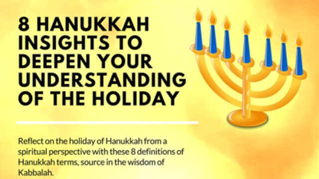 Eight Hanukkah Insights