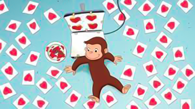 Curious George Valentine’s Day