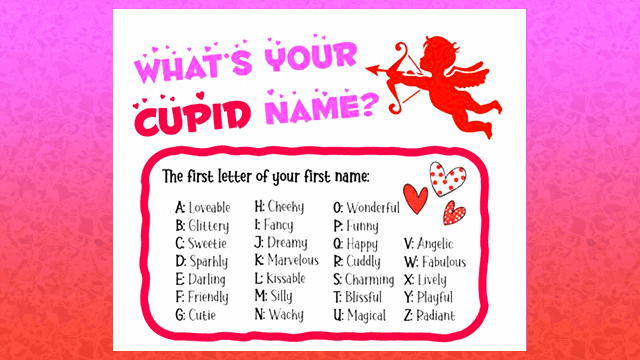 Cute Cupid Name Generator ๐