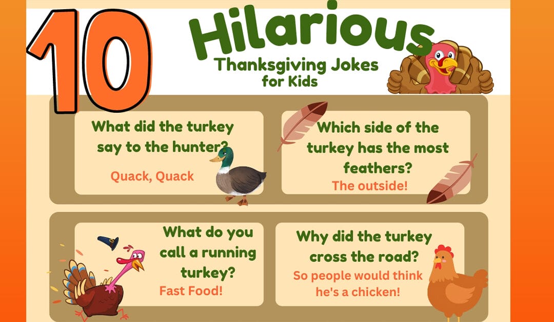 Free Printable Thanksgiving Jokes 🦃