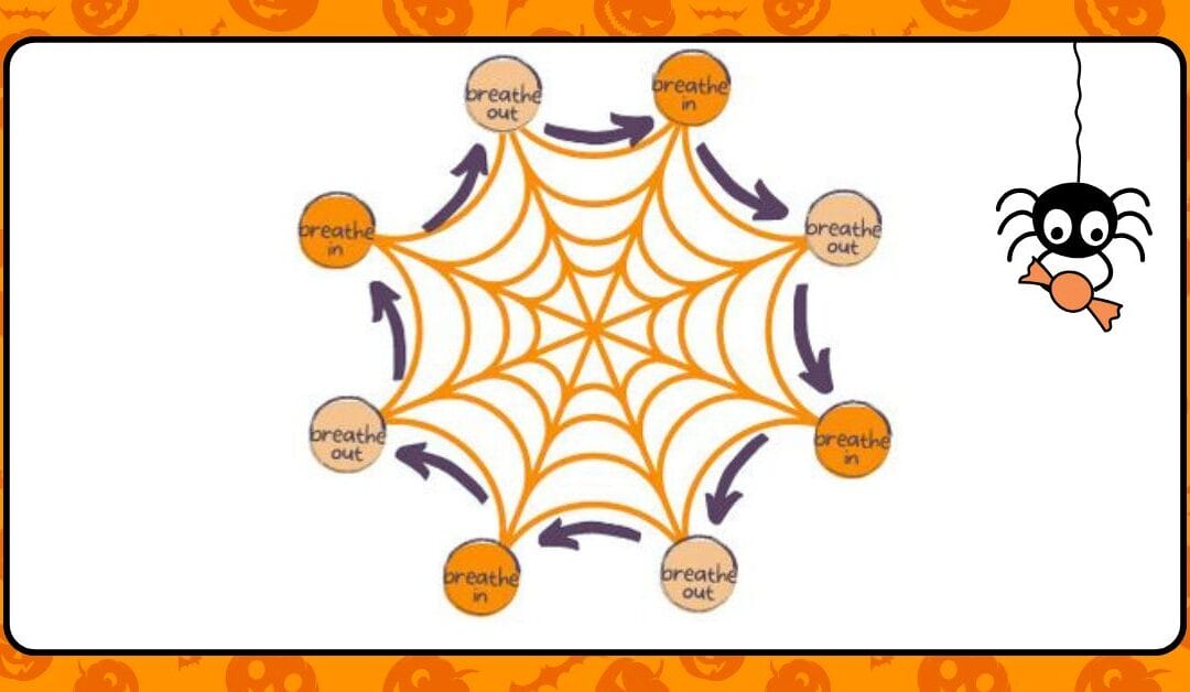 Free Printable Spider Web Mindfulness Breathing Exercise 🕷️