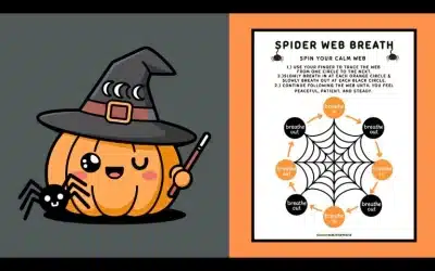 Free Printable Spider Web Breathing Exercise π·οΈ
