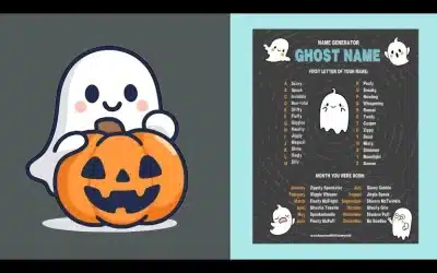Free Printable Ghost Name Generator π»