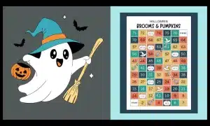 Free Printable Halloween Math Game 🧙‍♀️