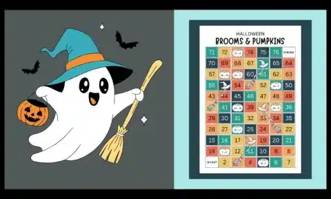 Free Printable Halloween Math Game 🧙‍♀️