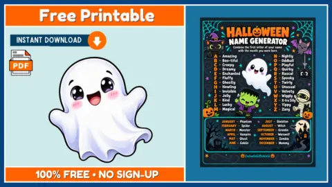 Free Halloween Name Generator For Kids