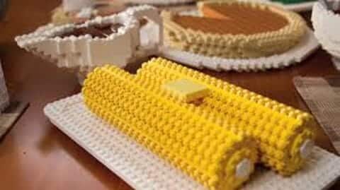 LEGO Thanksgiving Stop-Motion Feast 🦃