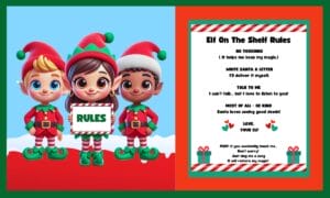 Free Printable Elf On The Shelf Rules