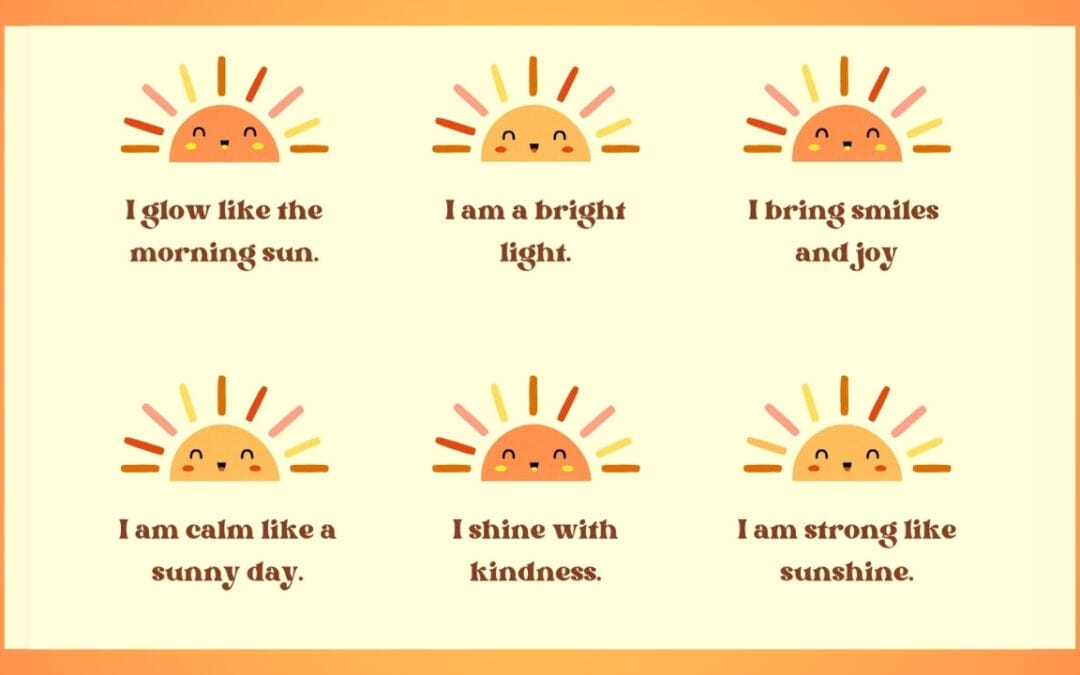 Free Printable Morning Affirmations ☀️
