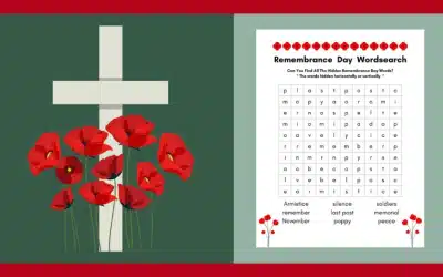 Free Printable Remembrance Day Word Search