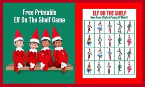 Free Printable Elf On The Shelf Memory