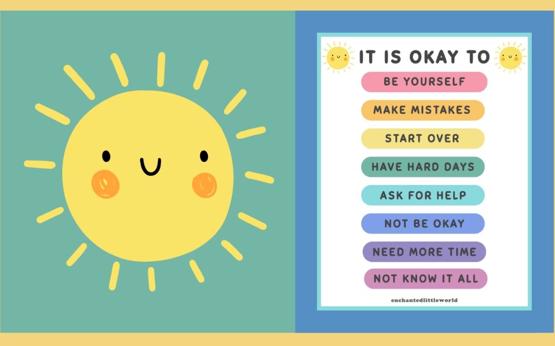 Free Printable It Is Okay To Poster