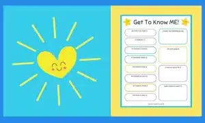 Free Printable All About Me Worksheet