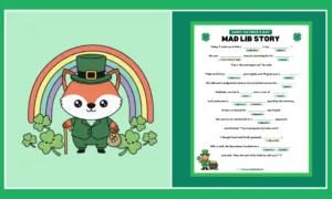 Free Printable Saint Patrick’s Day Mad Libs