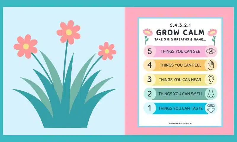 Free Printable Calming Exercise