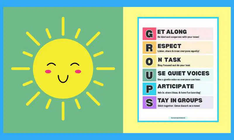 Free Printable Groups Rules