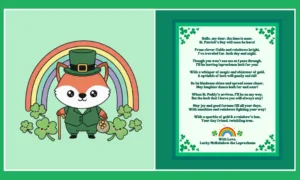 Free Printable Leprechaun Letter For Kids