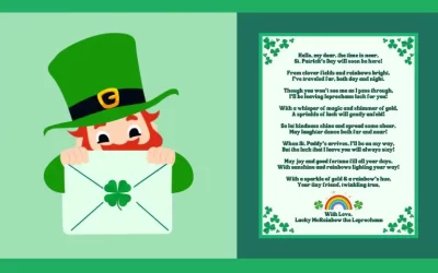 Free Printable Leprechaun Note