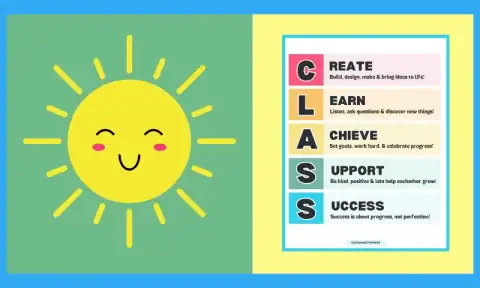 Free Printable Class Poster