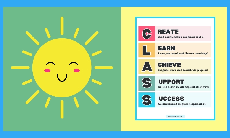 Free Printable Class Poster