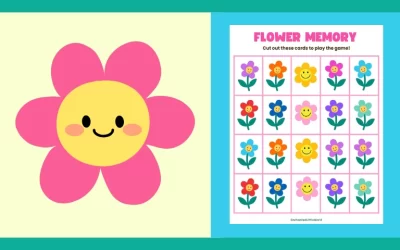 Free Printable Spring Memory