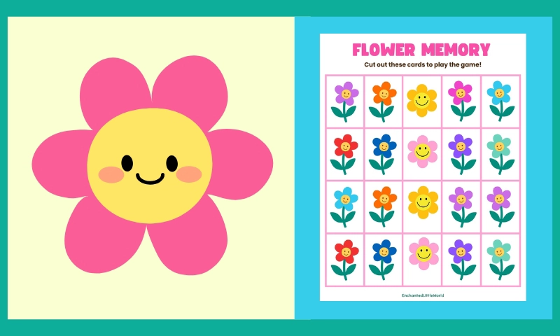 Free Printable Spring Memory