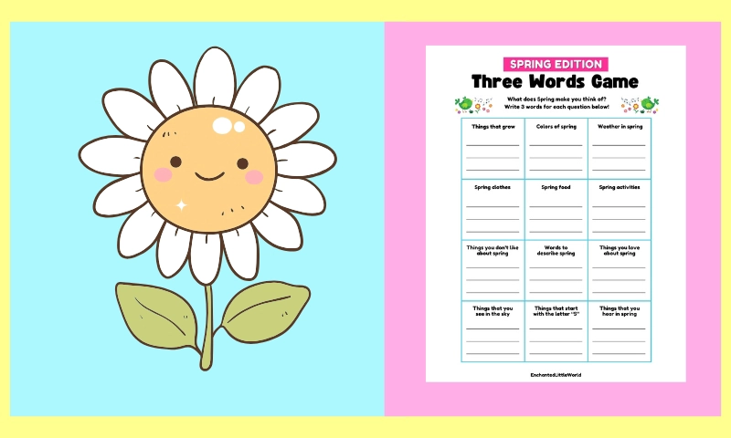 Free Printable Spring Pop Quiz