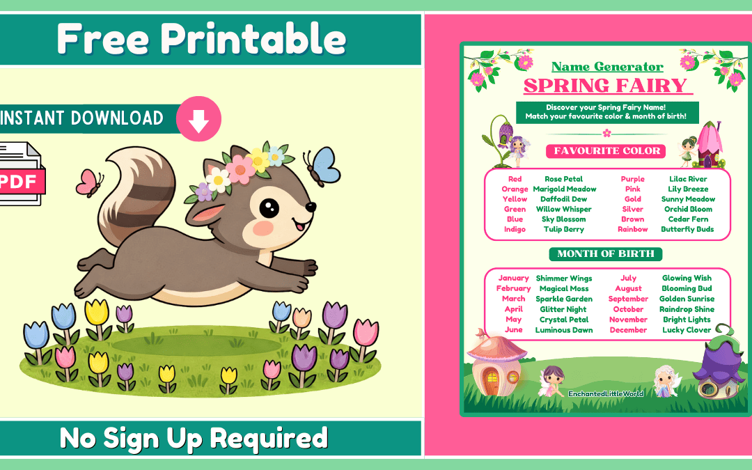 Free Spring Fairy Name Generator