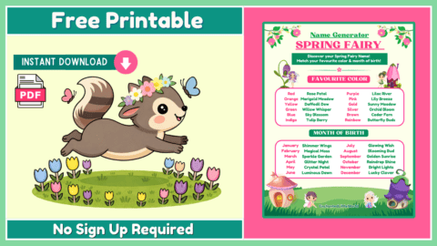 Free Spring Fairy Name Generator