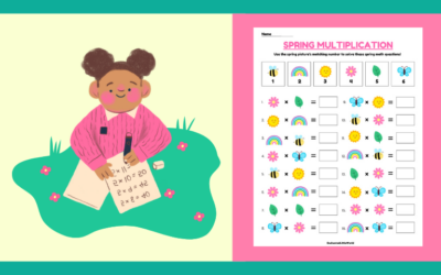 Free Printable Spring Multiplication