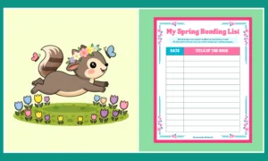 Free Spring Reading List Tracker