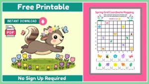 Free Spring STEM Worksheet