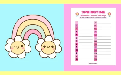 Free Printable Spring Word Game