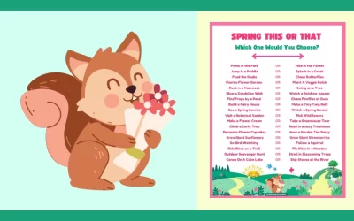 Free Printable Spring This Or That