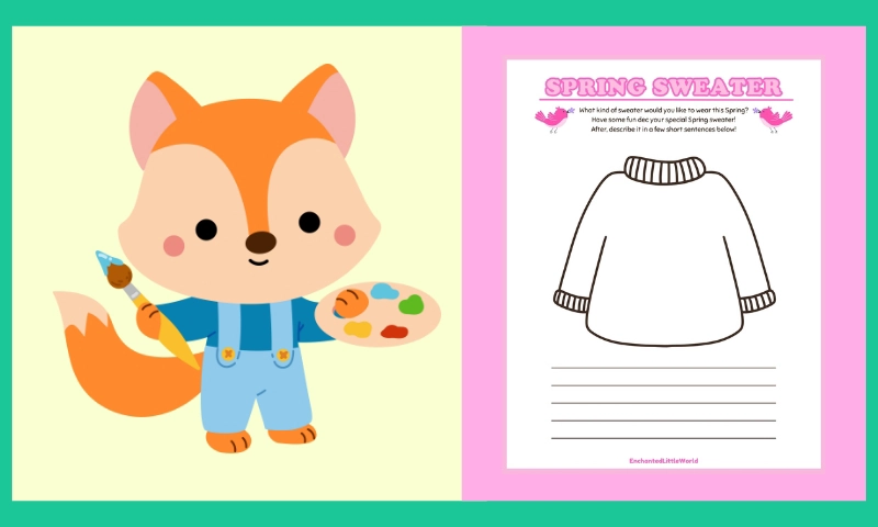 Free Printable Spring Worksheet