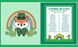Free Printable Saint Patrick’s This Or That Game