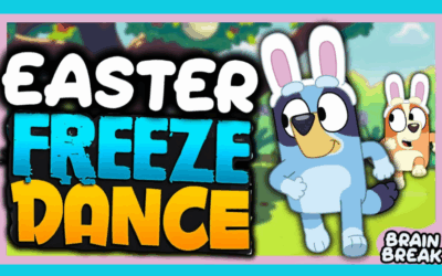 Bluey Easter Freeze Dance