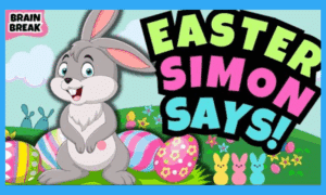 Simon Says Easter Brain Break