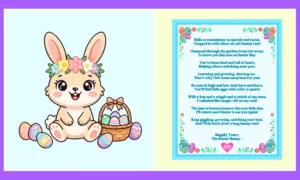 Free Easter Bunny Letter For Kids