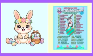 Free Easter Bunny Name Game