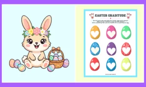 Free Easter Gratitude Activity For Kids